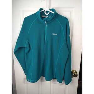 Regatta Outdoor Woman XXL Pullover Aqua Fleece LS 1/4 Zip Active Atheleisure
